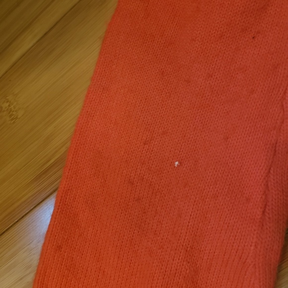 Preowned Orange Crop Button Sweater size Large - Picture 6 of 7